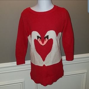 Gap Red Swan Sweater 3t